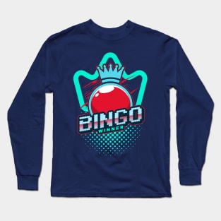 Bingo Winner Crown Long Sleeve T-Shirt
